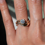 Oval Solitaire Lab Grown Diamond Engagement Ring