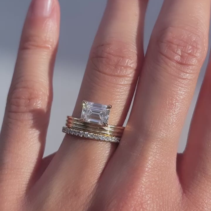 Oval Solitaire Lab Grown Diamond Engagement Ring
