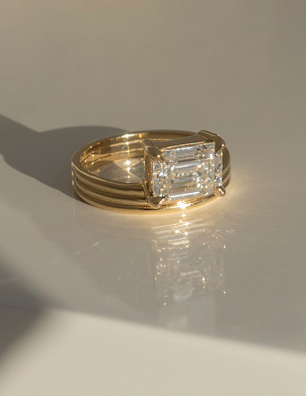 Oval Solitaire Lab Grown Diamond Engagement Ring