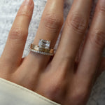 Oval Solitaire Lab Grown Diamond Engagement Ring