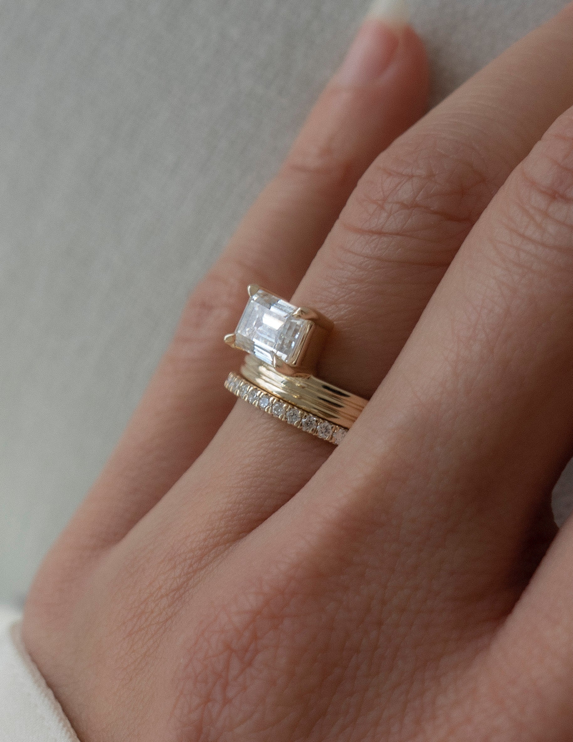 Oval Solitaire Lab Grown Diamond Engagement Ring