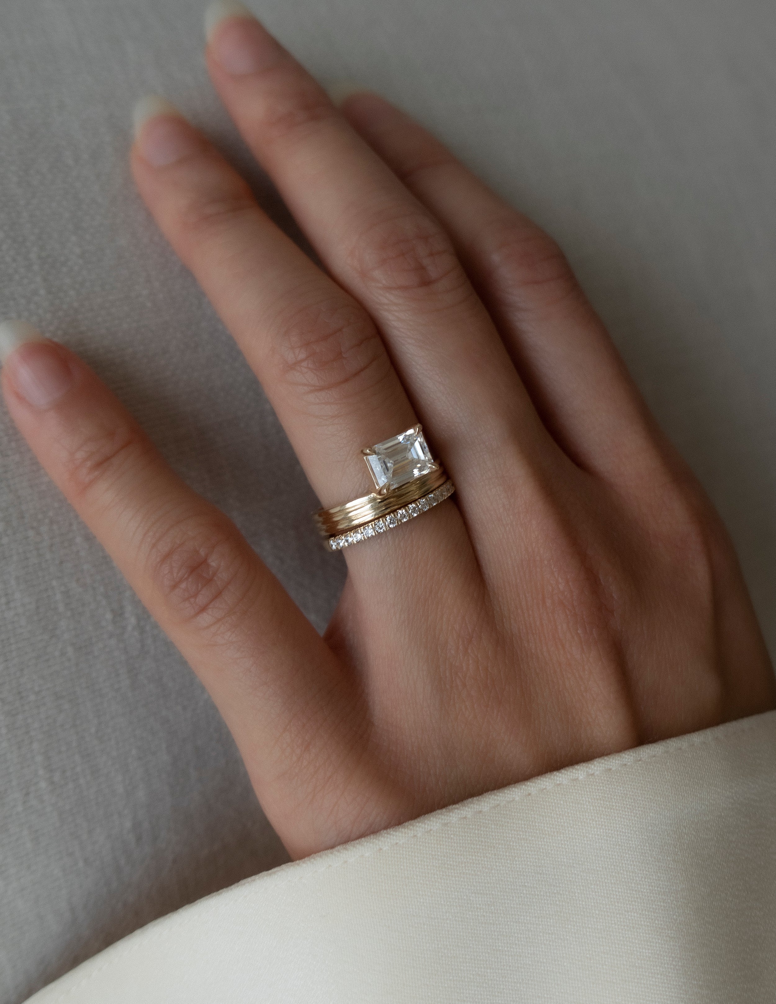Oval Solitaire Lab Grown Diamond Engagement Ring