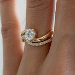 Oval Solitaire Lab Grown Diamond Engagement Ring