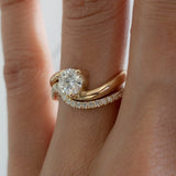 Oval Solitaire Lab Grown Diamond Engagement Ring