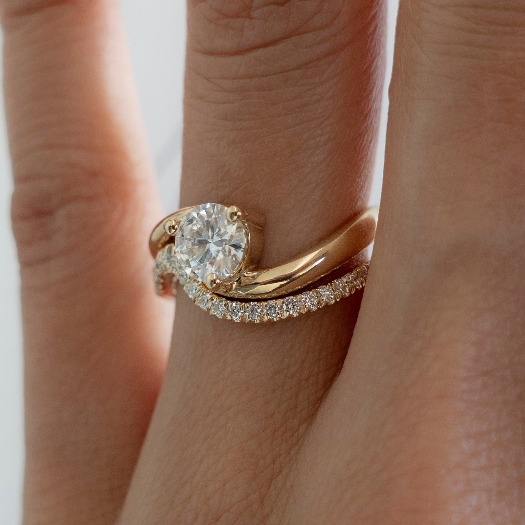 Oval Solitaire Lab Grown Diamond Engagement Ring
