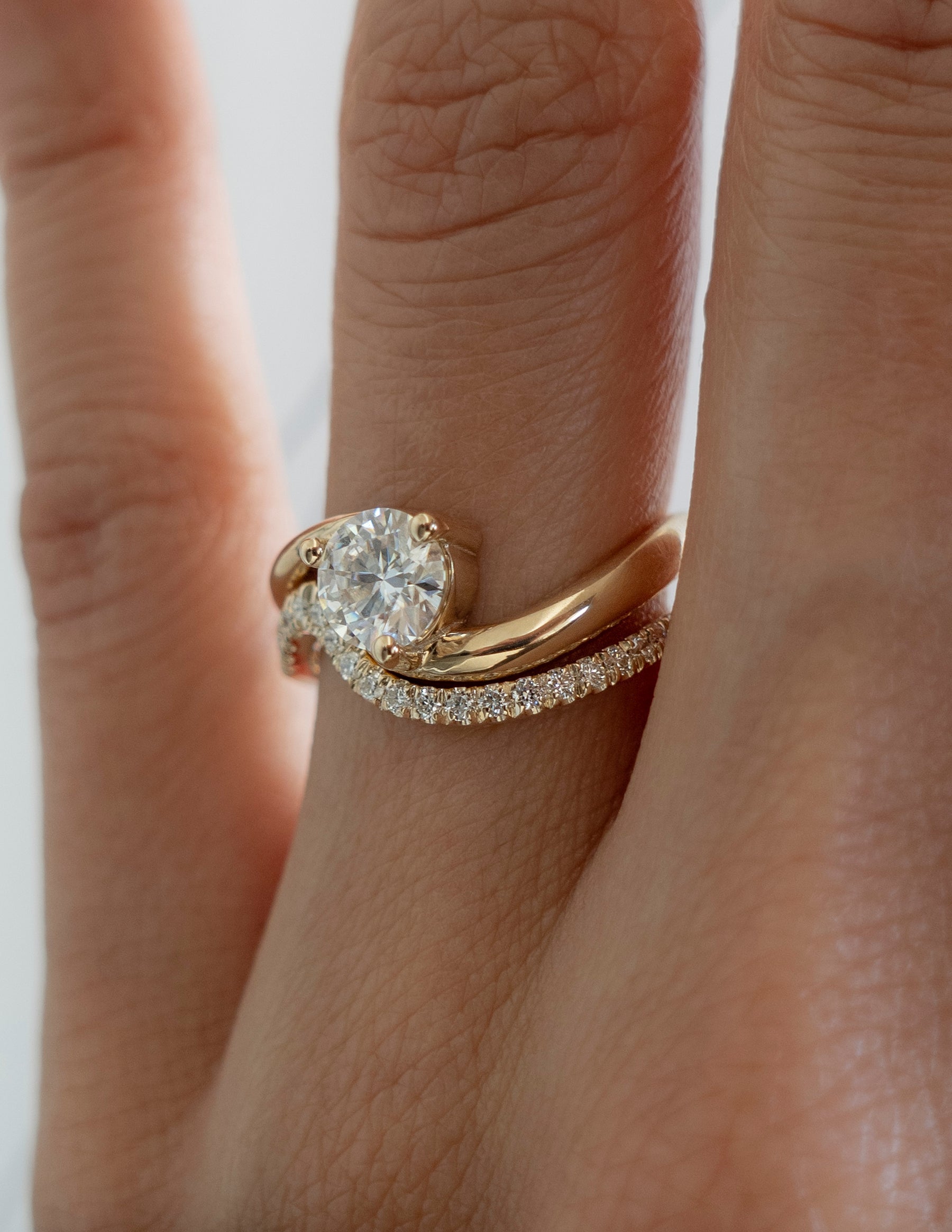 Oval Solitaire Lab Grown Diamond Engagement Ring