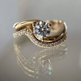 Oval Solitaire Lab Grown Diamond Engagement Ring