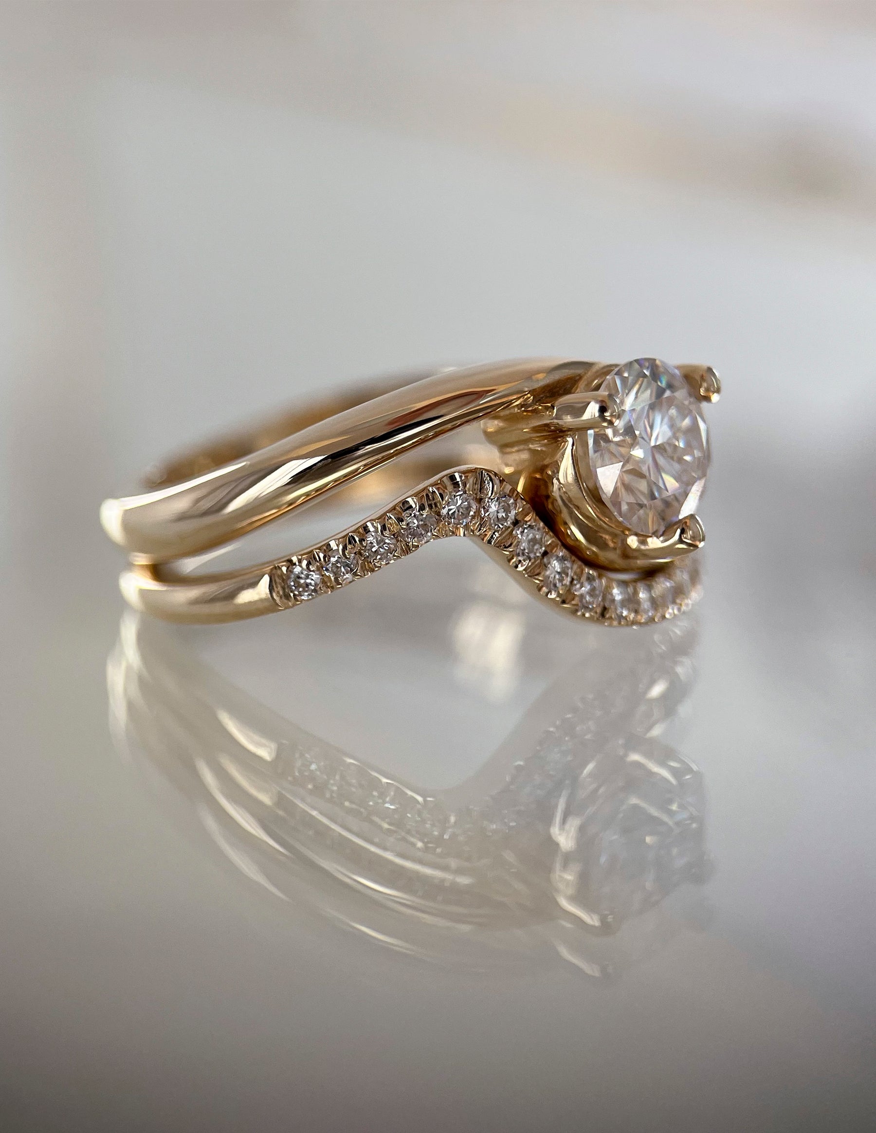 Oval Solitaire Lab Grown Diamond Engagement Ring