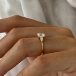 2 CT Round Halo & Pave Lab Grown Diamond Engagement Ring