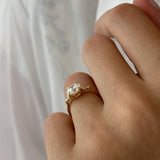 2 CT Round Halo & Pave Lab Grown Diamond Engagement Ring