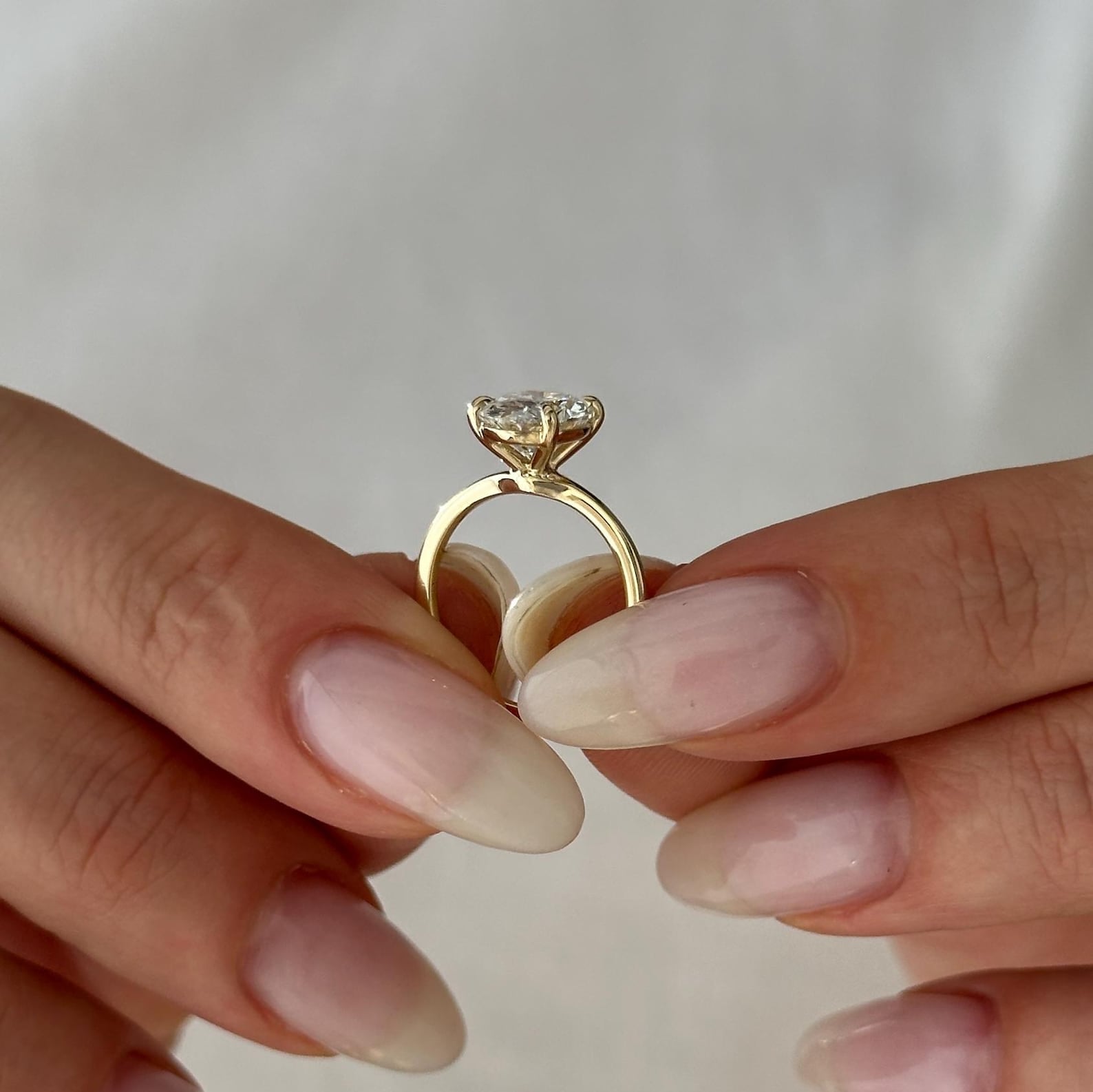 2 CT Round Halo & Pave Lab Grown Diamond Engagement Ring
