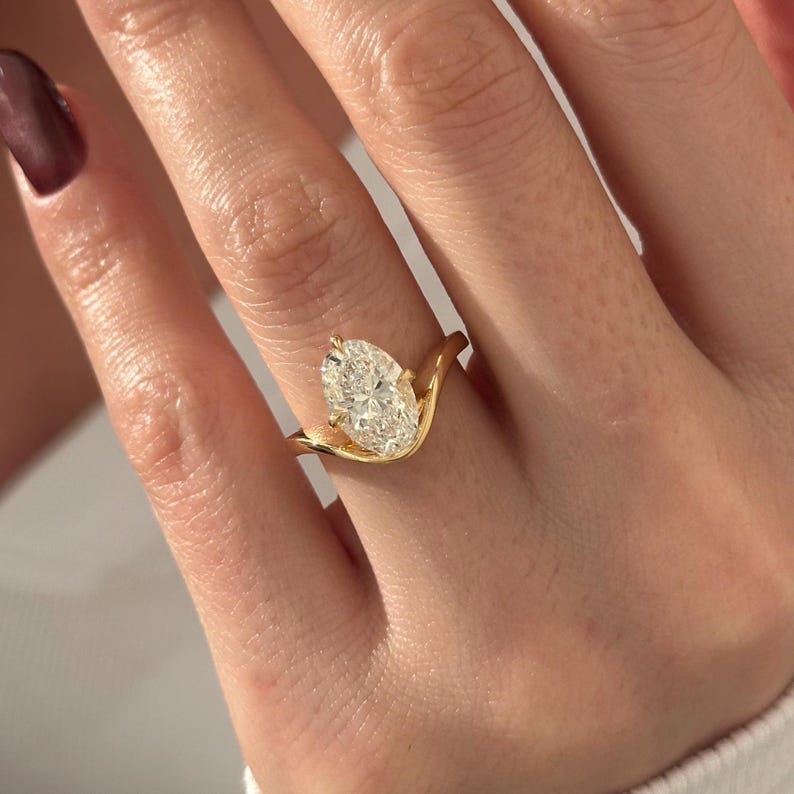 2 CT Round Halo & Pave Lab Grown Diamond Engagement Ring