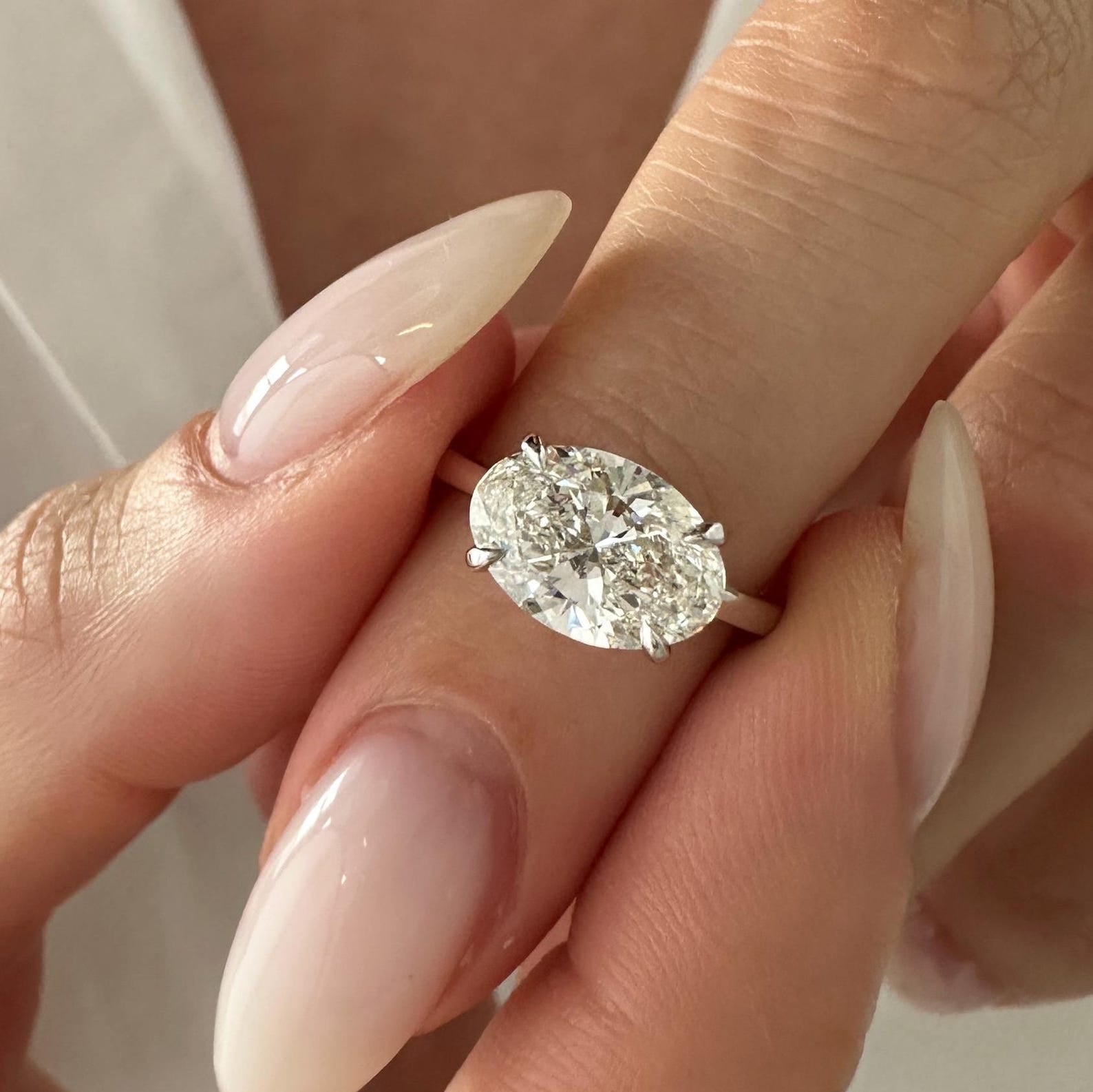 2 CT Round Halo & Pave Lab Grown Diamond Engagement Ring