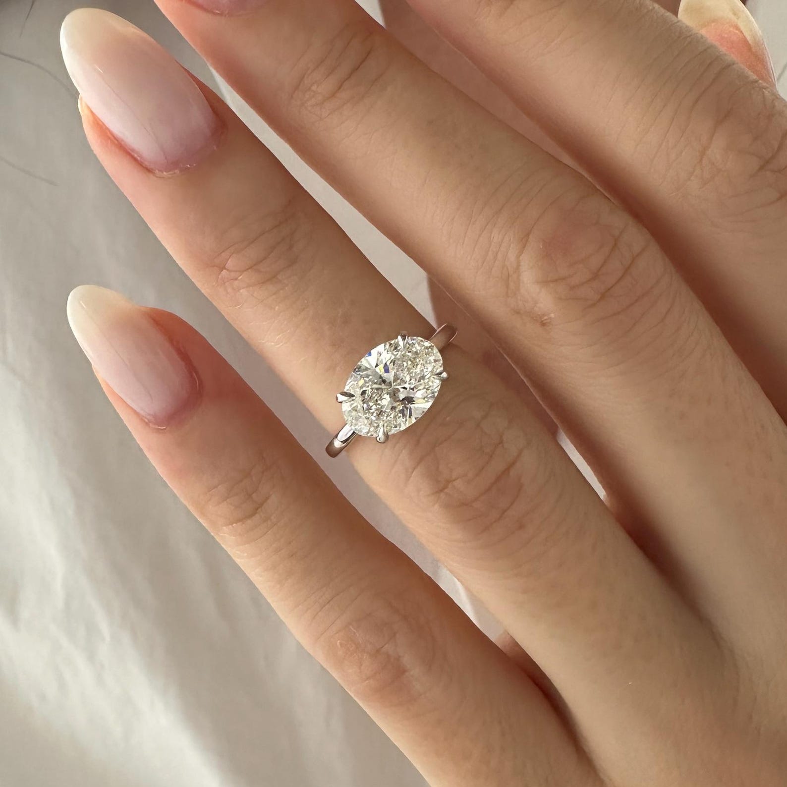 2 CT Round Halo & Pave Lab Grown Diamond Engagement Ring