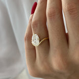 2 CT Round Halo & Pave Lab Grown Diamond Engagement Ring
