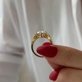 2 CT Round Halo & Pave Lab Grown Diamond Engagement Ring