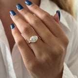 2 CT Round Halo & Pave Lab Grown Diamond Engagement Ring