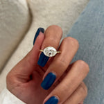 2 CT Round Halo & Pave Lab Grown Diamond Engagement Ring