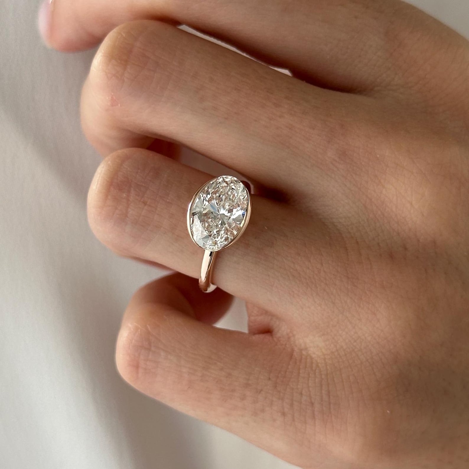2 CT Round Halo & Pave Lab Grown Diamond Engagement Ring