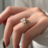 2 CT Round Halo & Pave Lab Grown Diamond Engagement Ring