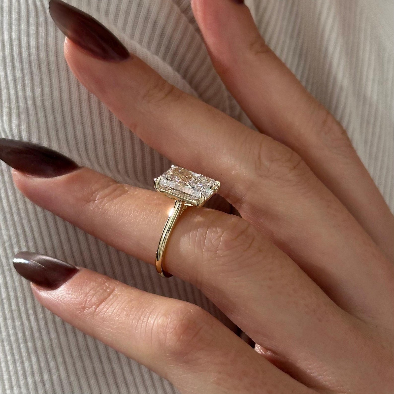 2 CT Round Halo & Pave Lab Grown Diamond Engagement Ring