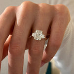 2 CT Round Halo & Pave Lab Grown Diamond Engagement Ring