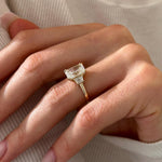 2 CT Round Halo & Pave Lab Grown Diamond Engagement Ring