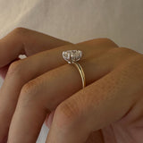 2 CT Round Halo & Pave Lab Grown Diamond Engagement Ring