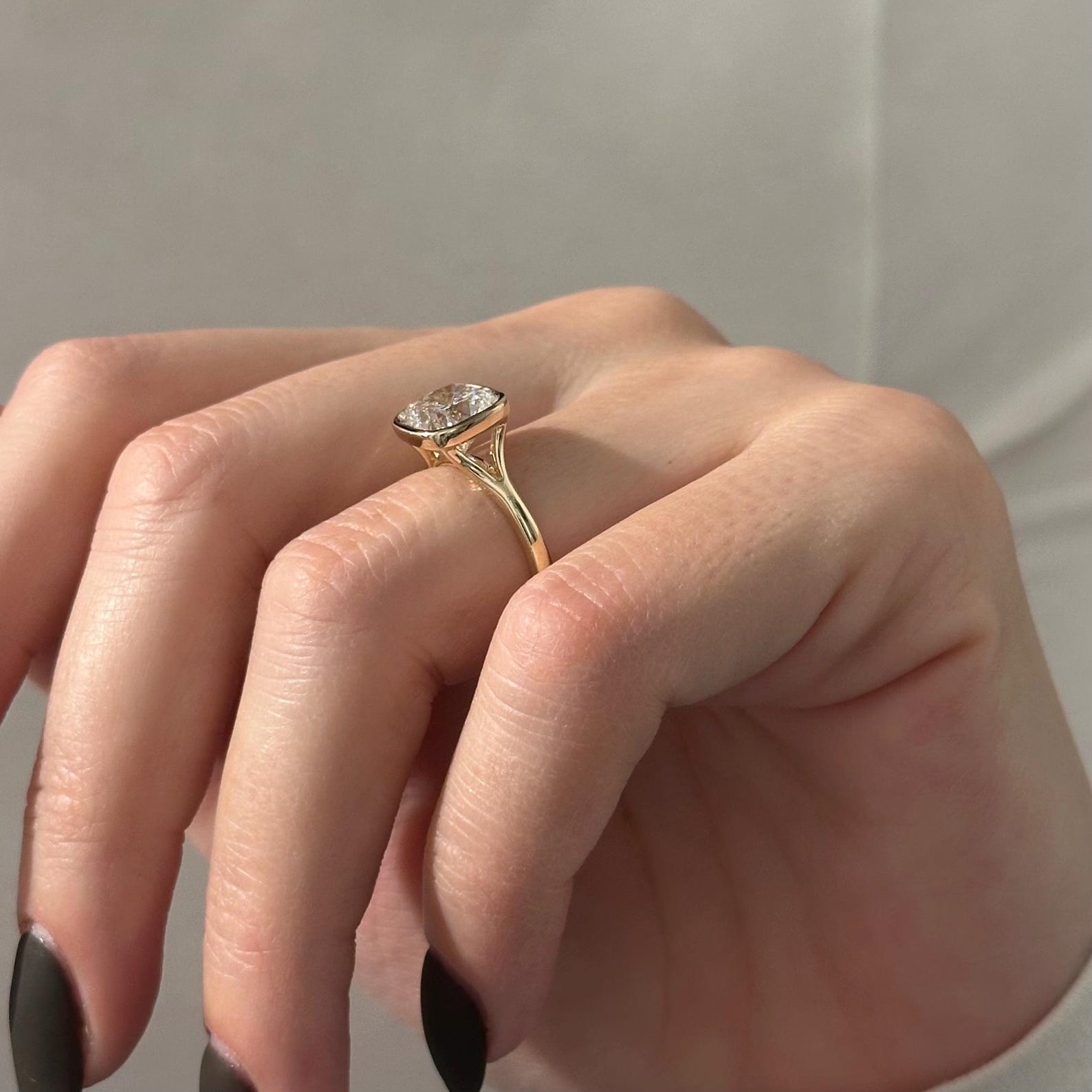 2 CT Round Halo & Pave Lab Grown Diamond Engagement Ring