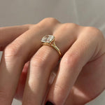 2 CT Round Halo & Pave Lab Grown Diamond Engagement Ring