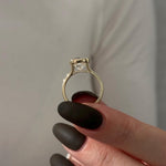 2 CT Round Halo & Pave Lab Grown Diamond Engagement Ring