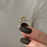 2 CT Round Halo & Pave Lab Grown Diamond Engagement Ring