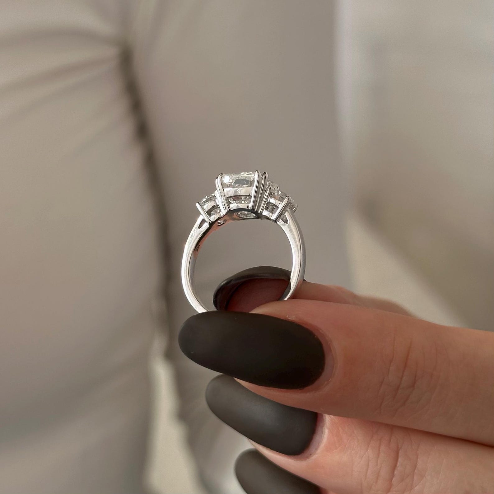 2 CT Round Halo & Pave Lab Grown Diamond Engagement Ring