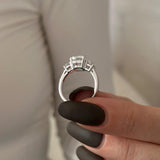 2 CT Round Halo & Pave Lab Grown Diamond Engagement Ring