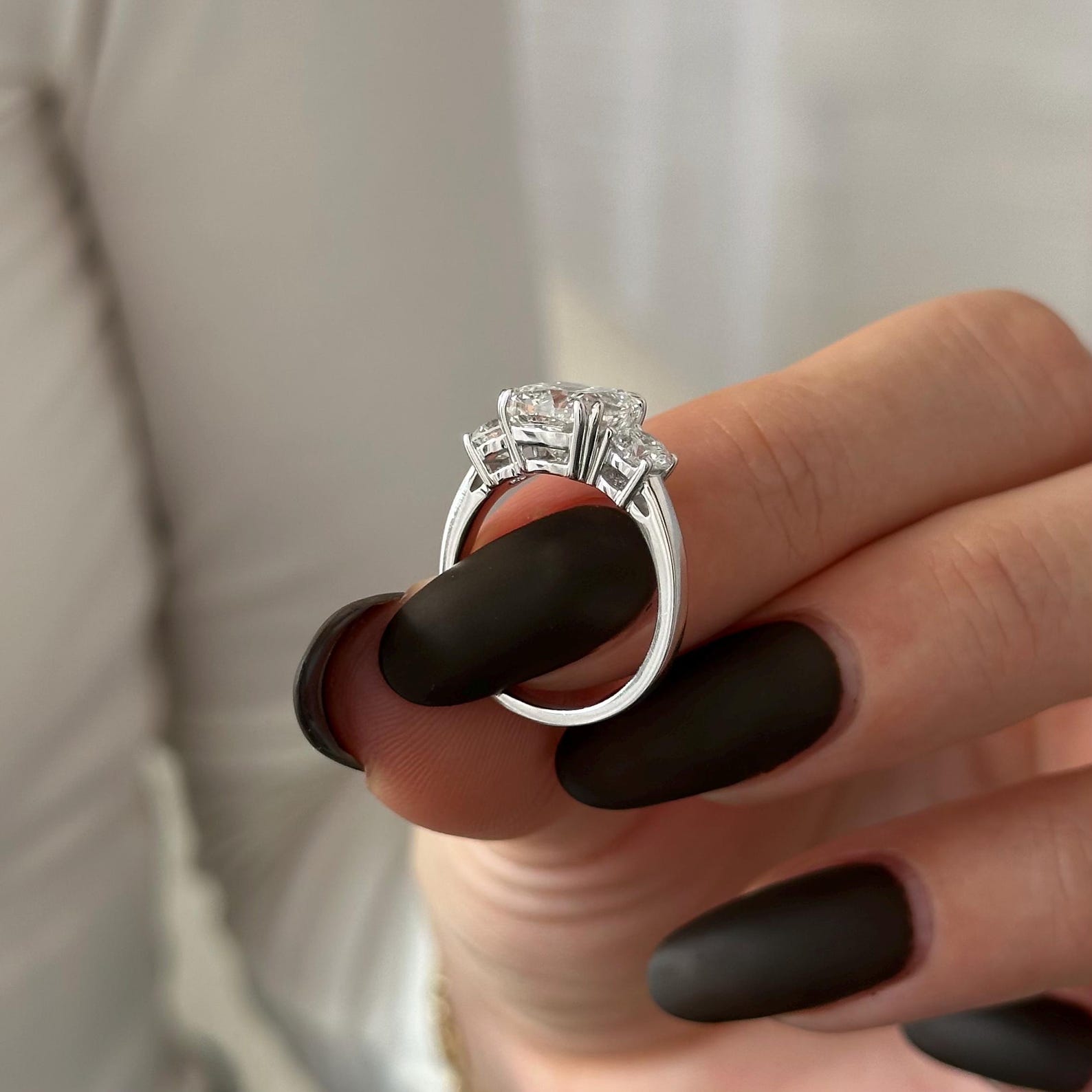 2 CT Round Halo & Pave Lab Grown Diamond Engagement Ring