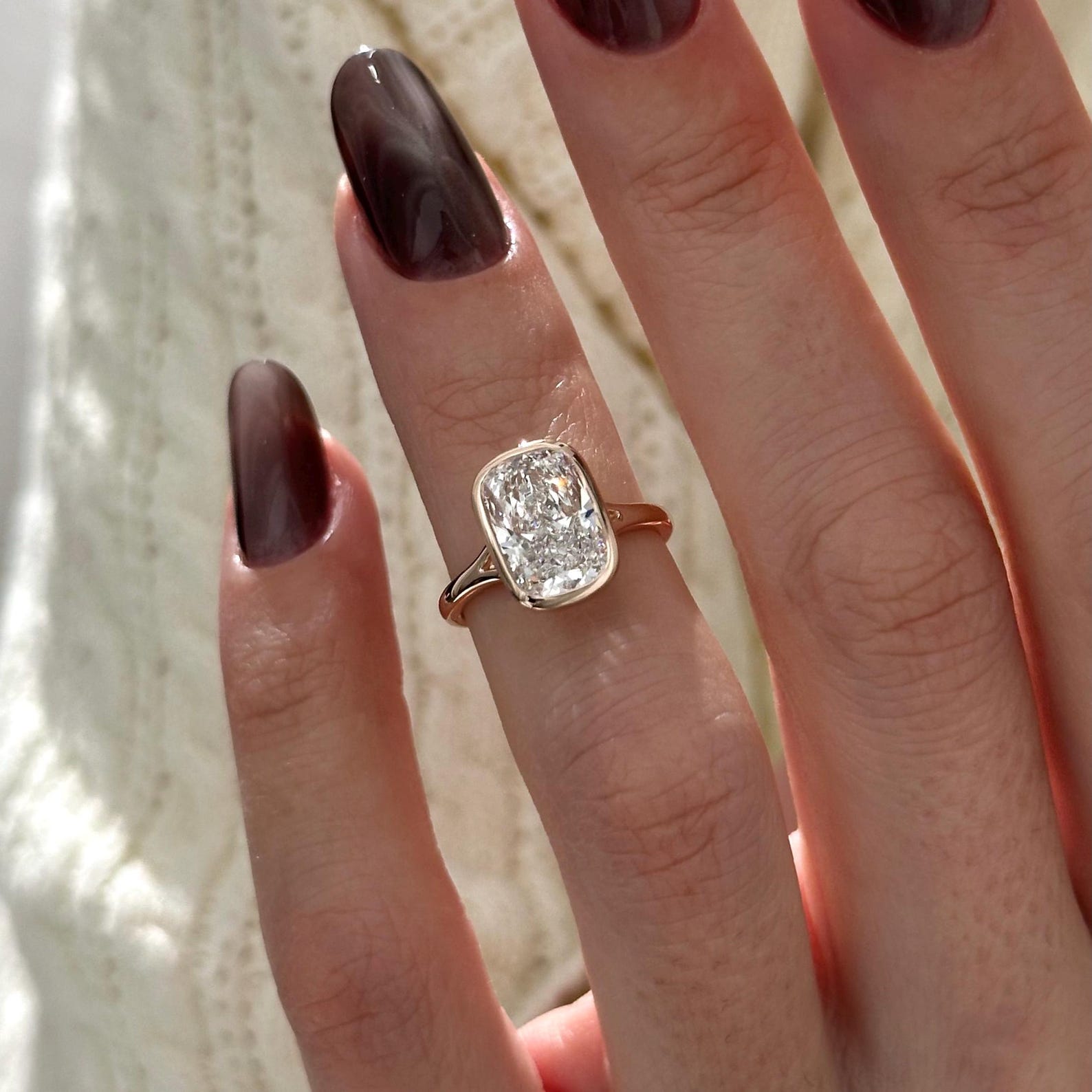 2 CT Round Halo & Pave Lab Grown Diamond Engagement Ring