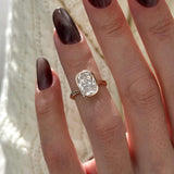 2 CT Round Halo & Pave Lab Grown Diamond Engagement Ring