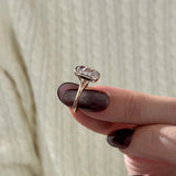 2 CT Round Halo & Pave Lab Grown Diamond Engagement Ring