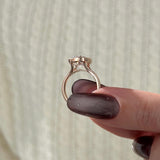 2 CT Round Halo & Pave Lab Grown Diamond Engagement Ring