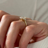 2 CT Round Halo & Pave Lab Grown Diamond Engagement Ring