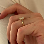 2 CT Round Halo & Pave Lab Grown Diamond Engagement Ring