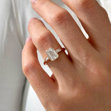 2 CT Round Halo & Pave Lab Grown Diamond Engagement Ring