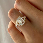 2 CT Round Halo & Pave Lab Grown Diamond Engagement Ring