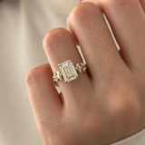 2 CT Round Halo & Pave Lab Grown Diamond Engagement Ring