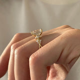 2 CT Round Halo & Pave Lab Grown Diamond Engagement Ring