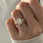 2 CT Round Halo & Pave Lab Grown Diamond Engagement Ring