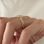 2 CT Round Halo & Pave Lab Grown Diamond Engagement Ring