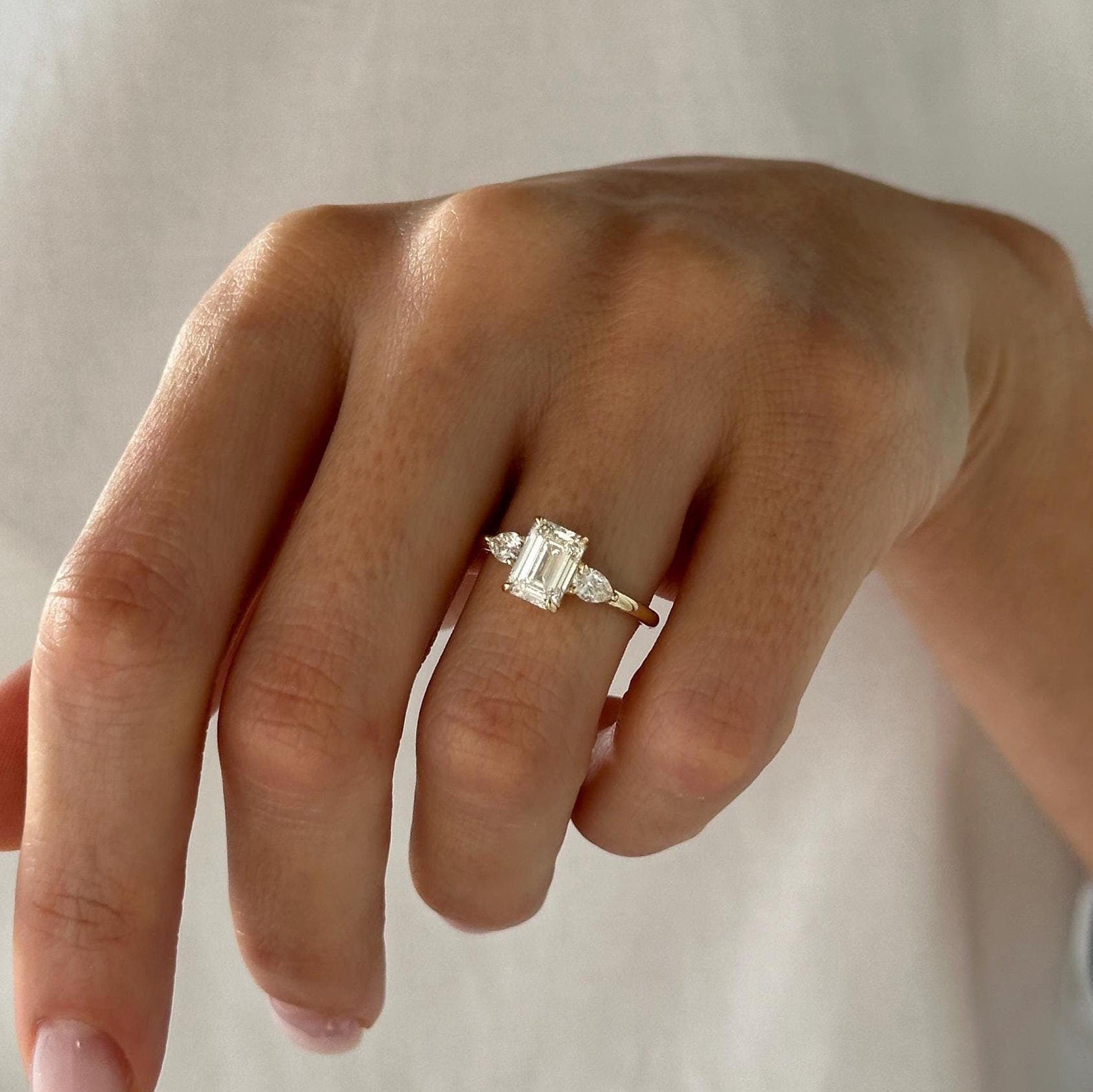 2 CT Round Halo & Pave Lab Grown Diamond Engagement Ring