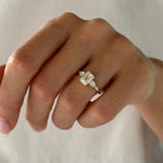 2 CT Round Halo & Pave Lab Grown Diamond Engagement Ring