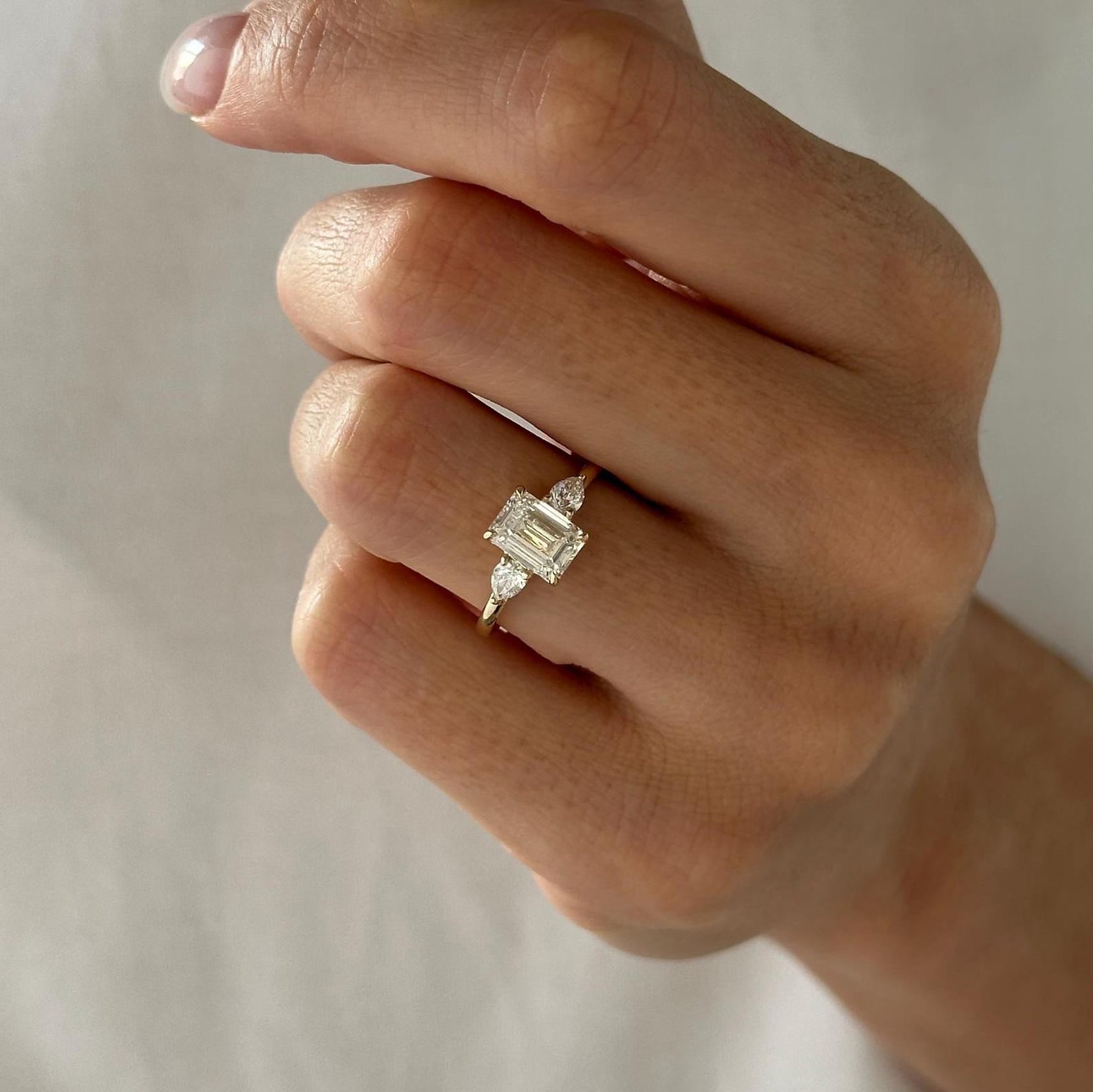 2 CT Round Halo & Pave Lab Grown Diamond Engagement Ring
